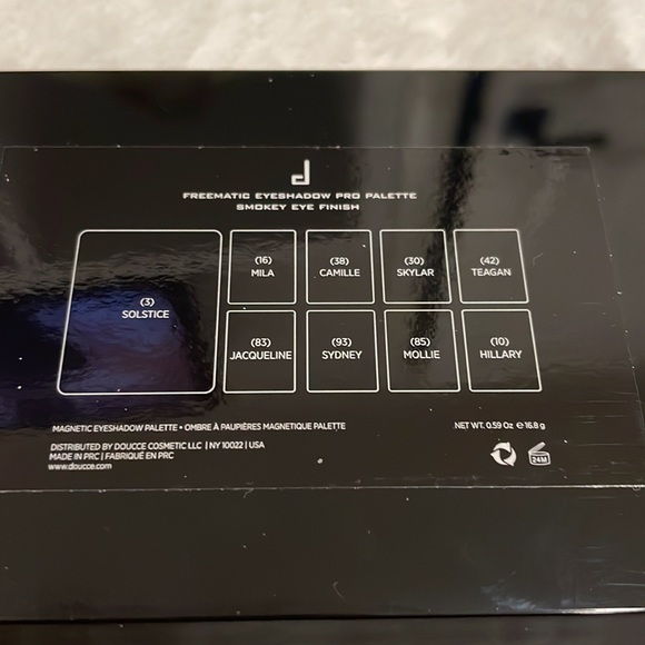 Doucce Freematic Eyeshadow Pro Palette - Smokey Eye Finish - Picture 3 of 3